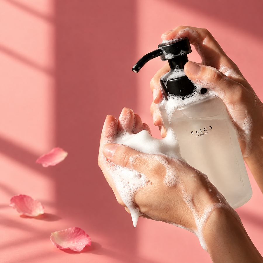 Silky-soft foaming soap