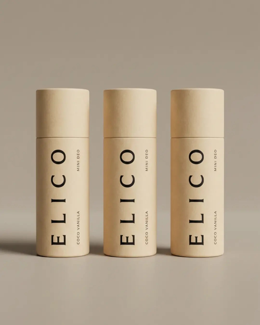 Mini Deo Coco Vanilla — aluminiumfri fast deodorant i papptub