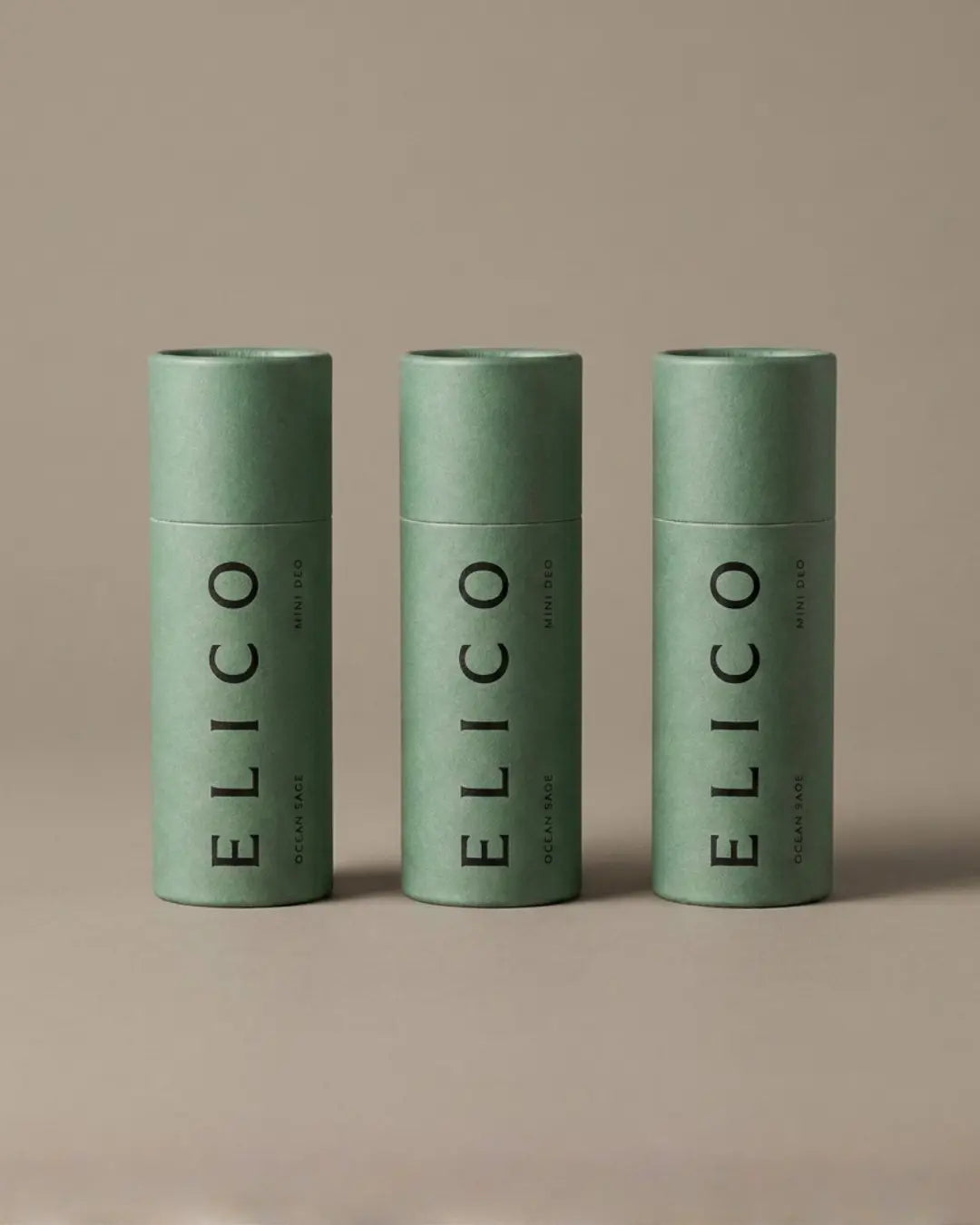 Mini Deo Ocean & Sage — aluminiumfri fast deodorant i papptub